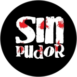 Sin Pudor Motiv 1 Anstecker mit Sicherheitsnadel Ø 25 mm