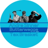 Andre Sinner, Butterwegge solo, Tex Brasket Live Alter Schlachtof Motiv 1 Flaschenöffner Ø 55 mm