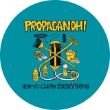 Propagandhi Motiv 3 Anstecker mit Sicherheitsnadel Ø 25 mm