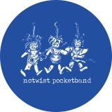 Notwist Motiv 1 Anstecker mit Sicherheitsnadel Ø 25 mm