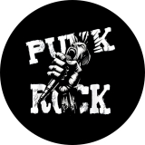 Punkrock Motiv 005 Anstecker mit Sicherheitsnadel Ø 25mm