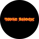 Toxic Shock Motiv 1 Anstecker mit Sicherheitsnadel Ø 25 mm