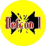 Defcon 1 (GER) Motiv 2 Anstecker mit Sicherheitsnadel Ø 25 mm