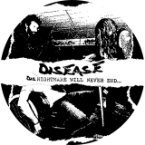 Disease Motiv 1 Anstecker mit Sicherheitsnadel Ø 25 mm