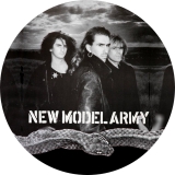 New Model Army Motiv 89 Anstecker mit Sicherheitsnadel Ø 25 mm