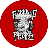 Fucked Up Minds Motiv 1 Anstecker mit Sicherheitsnadel Ø 25 mm