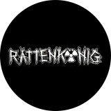 Rattenkönig Motiv 1 Anstecker mit Sicherheitsnadel Ø 25 mm