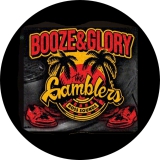 Gamblers, The Gamblers Motiv 1 Anstecker mit Sicherheitsnadel Ø 25 mm