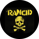 Rancid Motiv D Anstecker mit Sicherheitsnadel Ø 25 mm