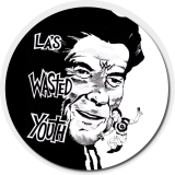 Wasted Youth Motiv 1 Anstecker mit Sicherheitsnadel Ø 25 mm