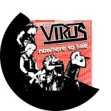 Virus, The Virus Motiv 1 Anstecker mit Sicherheitsnadel Ø 25 mm