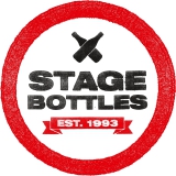 Stage Bottles Motiv 5 Anstecker mit Sicherheitsnadel Ø 25mm