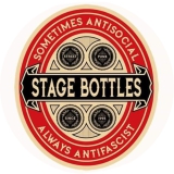 Stage Bottles Motiv 6 Anstecker mit Sicherheitsnadel Ø 25mm