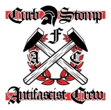 Curb Stomp Motiv 1 Anstecker mit Sicherheitsnadel Ø 25 mm