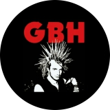 GBH Charged G.B.H. Motiv S Anstecker mit Sicherheitsnadel Ø 25 mm