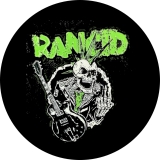 Rancid Motiv E Anstecker mit Sicherheitsnadel Ø 25 mm