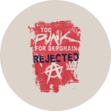 Rejected Too Punk For Berghain Motiv 1 Anstecker mit Sicherheitsnadel Ø 25 mm