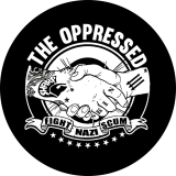 Oppressed!, The Oppressed! Motiv 2 Anstecker mit Sicherheitsnadel Ø 25 mm