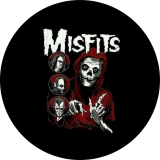 Misfits, The Misfits Motiv 3 Anstecker mit Sicherheitsnadel Ø 25 mm