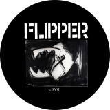 Flipper Motiv 3 Anstecker mit Sicherheitsnadel Ø 25 mm