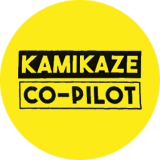 Kamikaze Co-Pilot Motiv 2 Anstecker mit Sicherheitsnadel Ø 25 mm