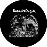 Discrença Motiv 1 Anstecker mit Sicherheitsnadel Ø 25 mm