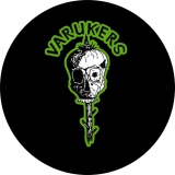 Varukers Motiv 6 Anstecker mit Sicherheitsnadel Ø 25 mm