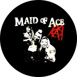 Maid Of Ace Motiv 2 Anstecker mit Sicherheitsnadel Ø 25mm