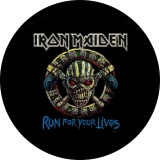 Iron Maiden Motiv 16 Anstecker mit Sicherheitsnadel Ø 25mm