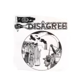 Disagree Motiv 1 Anstecker mit Sicherheitsnadel Ø 25 mm