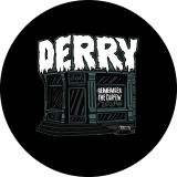 Derry Motiv 1 Anstecker mit Sicherheitsnadel Ø 25 mm