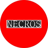 Necros Motiv 2 Anstecker mit Sicherheitsnadel Ø 25 mm