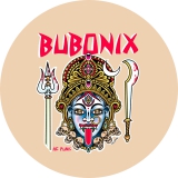 Bubonix Motiv 5 Anstecker mit Sicherheitsnadel Ø 25mm