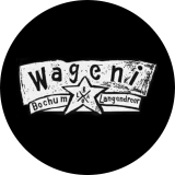 Wageni Bochum Motiv 2 Anstecker mit Sicherheitsnadel Ø 25 mm