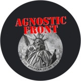 Agnostic Front Motiv 5 Anstecker mit Sicherheitsnadel Ø 25mm