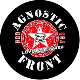 Agnostic Front Motiv 6 Anstecker mit Sicherheitsnadel Ø 25mm