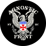 Agnostic Front Motiv 8 Anstecker mit Sicherheitsnadel Ø 25mm