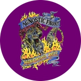 Agnostic Front Motiv E Anstecker mit Sicherheitsnadel Ø 25mm
