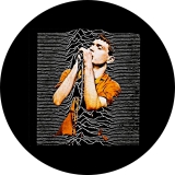 Joy Division Motiv 3 Anstecker mit Sicherheitsnadel Ø 25mm