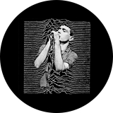 Joy Division Motiv 4 Anstecker mit Sicherheitsnadel Ø 25mm