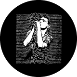 Joy Division Motiv 5 Anstecker mit Sicherheitsnadel Ø 25mm