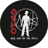 Devo Motiv 6 Anstecker mit Sicherheitsnadel Ø 25 mm