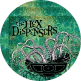 Hex Dispensers, The Hex Dispensers Motiv 1 Anstecker mit Sicherheitsnadel Ø 25 mm