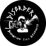 Disorder Motiv 8 Anstecker mit Sicherheitsnadel Ø 25mm