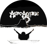 Apokalypse Motiv 1 Anstecker mit Sicherheitsnadel Ø 25 mm
