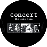 Cure, The Cure Motiv 08 Anstecker mit Sicherheitsnadel Ø 25mm