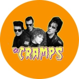 Cramps, The Motiv 8 Anstecker mit Sicherheitsnadel Ø 25 mm