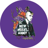 New Model Army Motiv 93 Anstecker mit Sicherheitsnadel Ø 25 mm