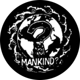 Mankind Motiv 1 Anstecker mit Sicherheitsnadel Ø 25 mm