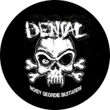 Denial Motiv 1 Anstecker mit Sicherheitsnadel Ø 25 mm